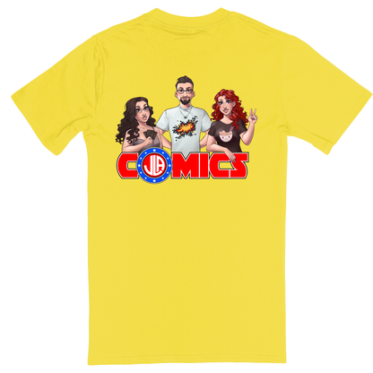 Standard Soft Style Unisex T-Shirt - Yellow - back