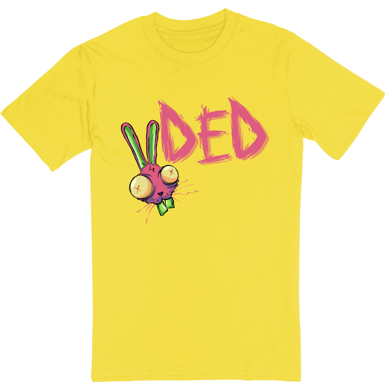 Standard Soft Style Unisex T-Shirt - Yellow - front***Yellow|||Standard Soft Style Unisex T-Shirt