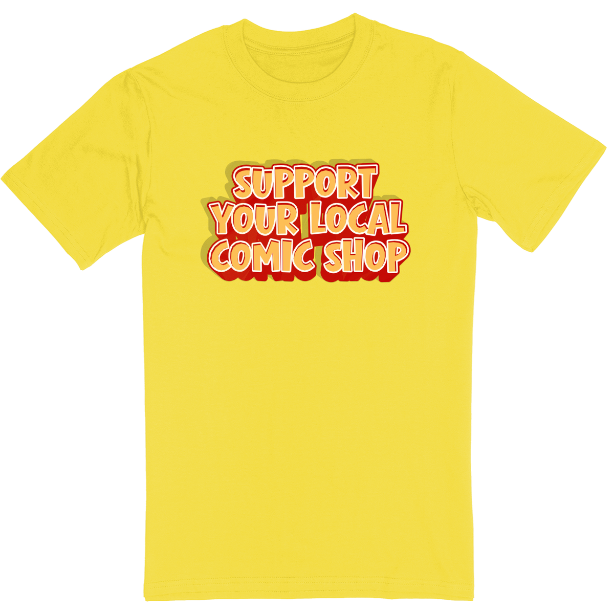 Standard Soft Style Unisex T-Shirt - Yellow - front***Yellow|||Standard Soft Style Unisex T-Shirt