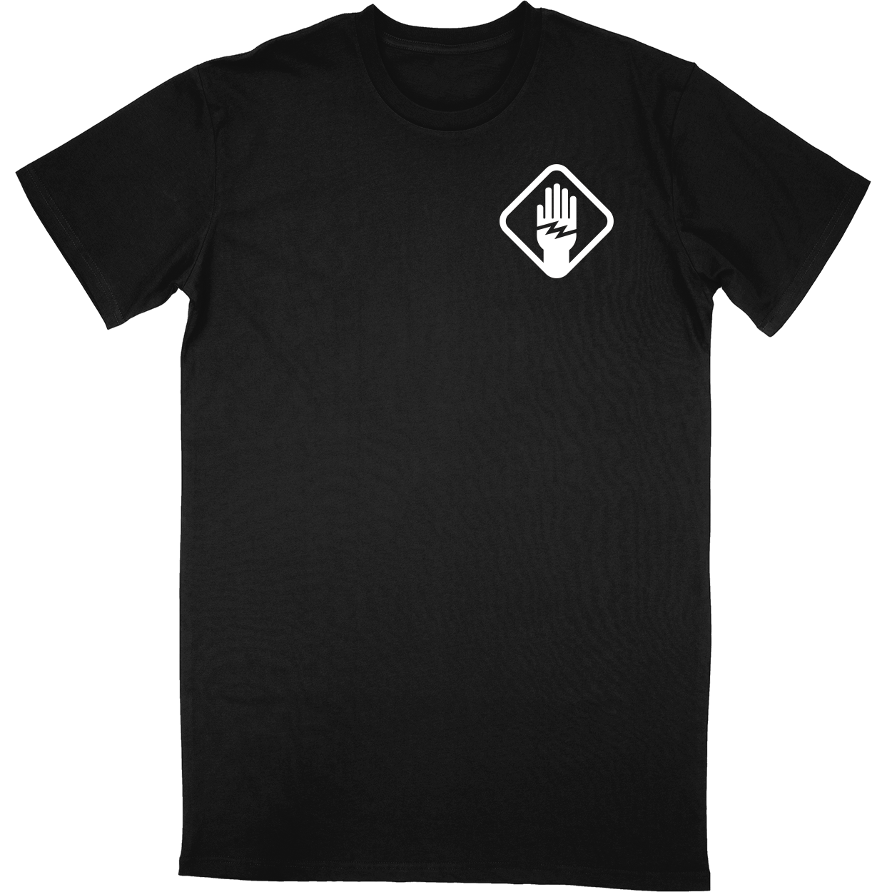 Tall Tee Soft Style - Black - front