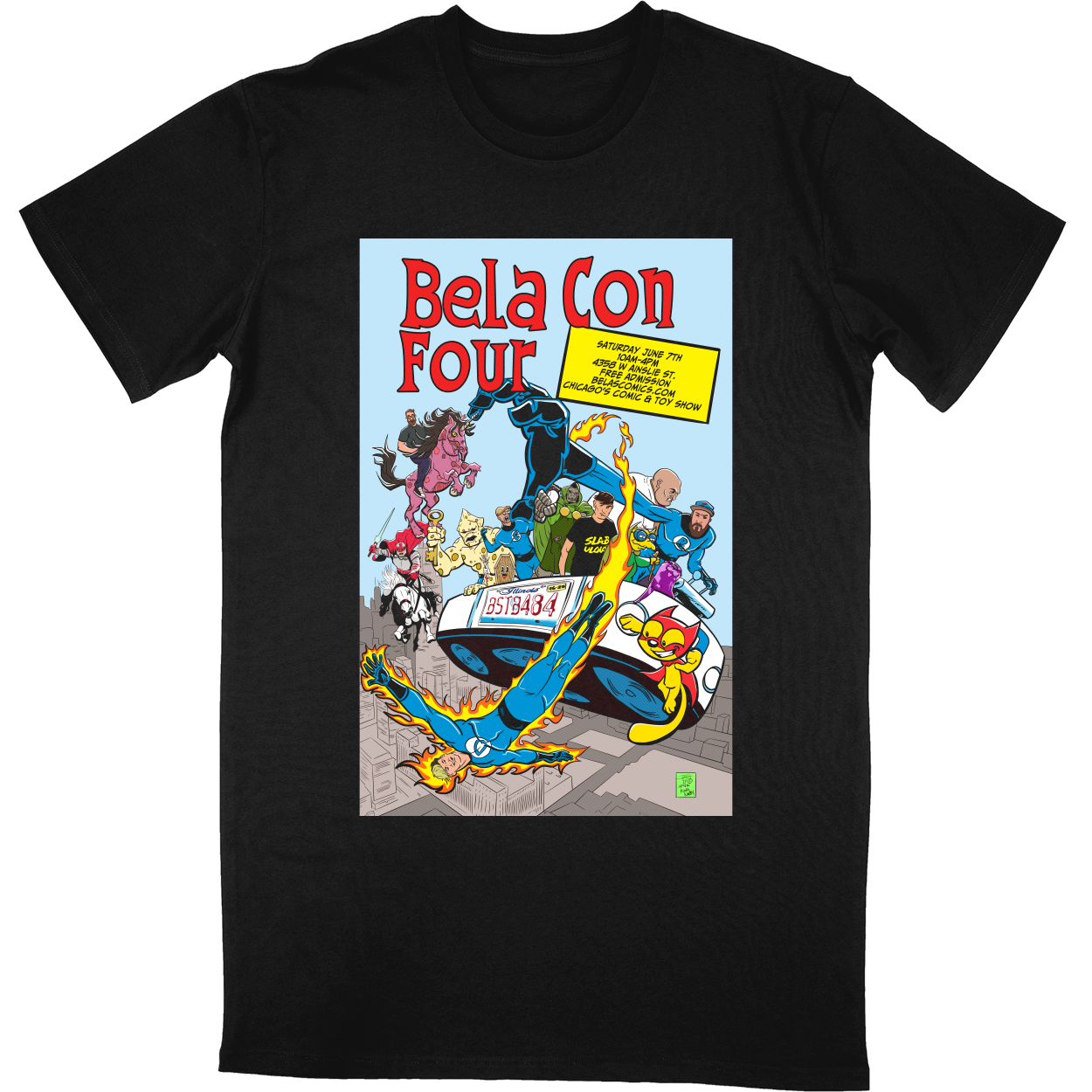 Tall Tee Soft Style - Black - front***Black|||Tall Tee Soft Style