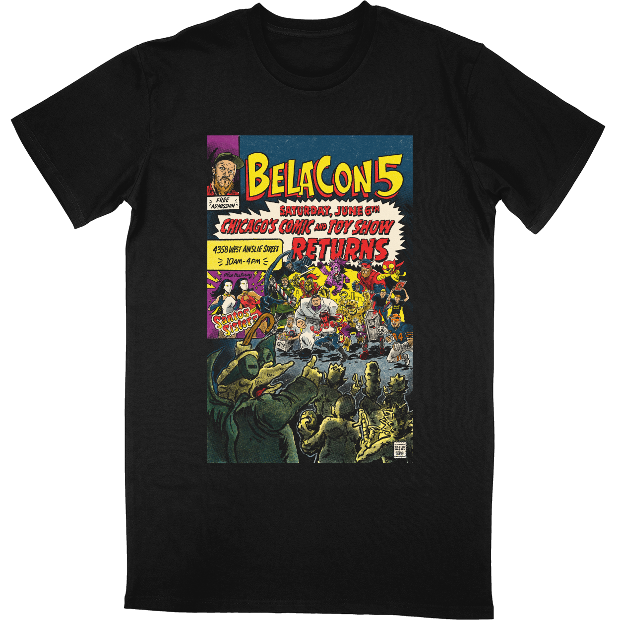 Tall Tee Soft Style - Black - front***Black|||Tall Tee Soft Style