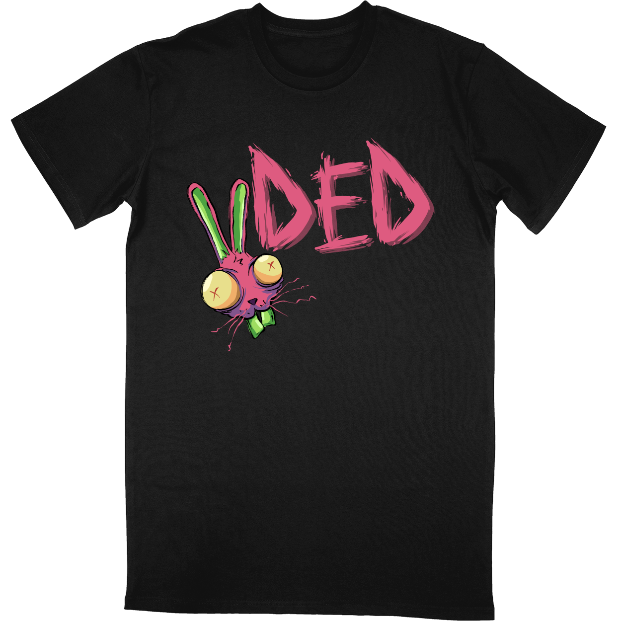 Tall Tee Soft Style - Black - front