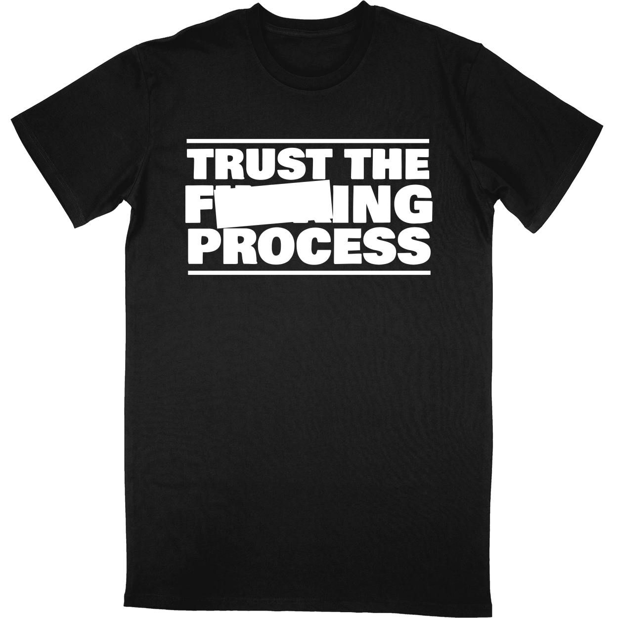 Tall Tee Soft Style - Black - front