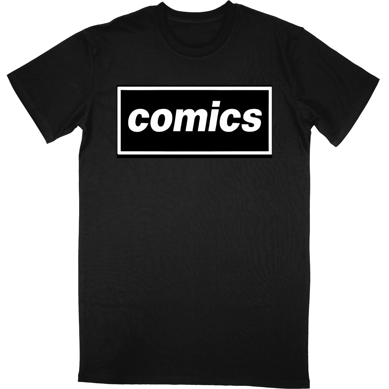 Tall Tee Soft Style - Black - front