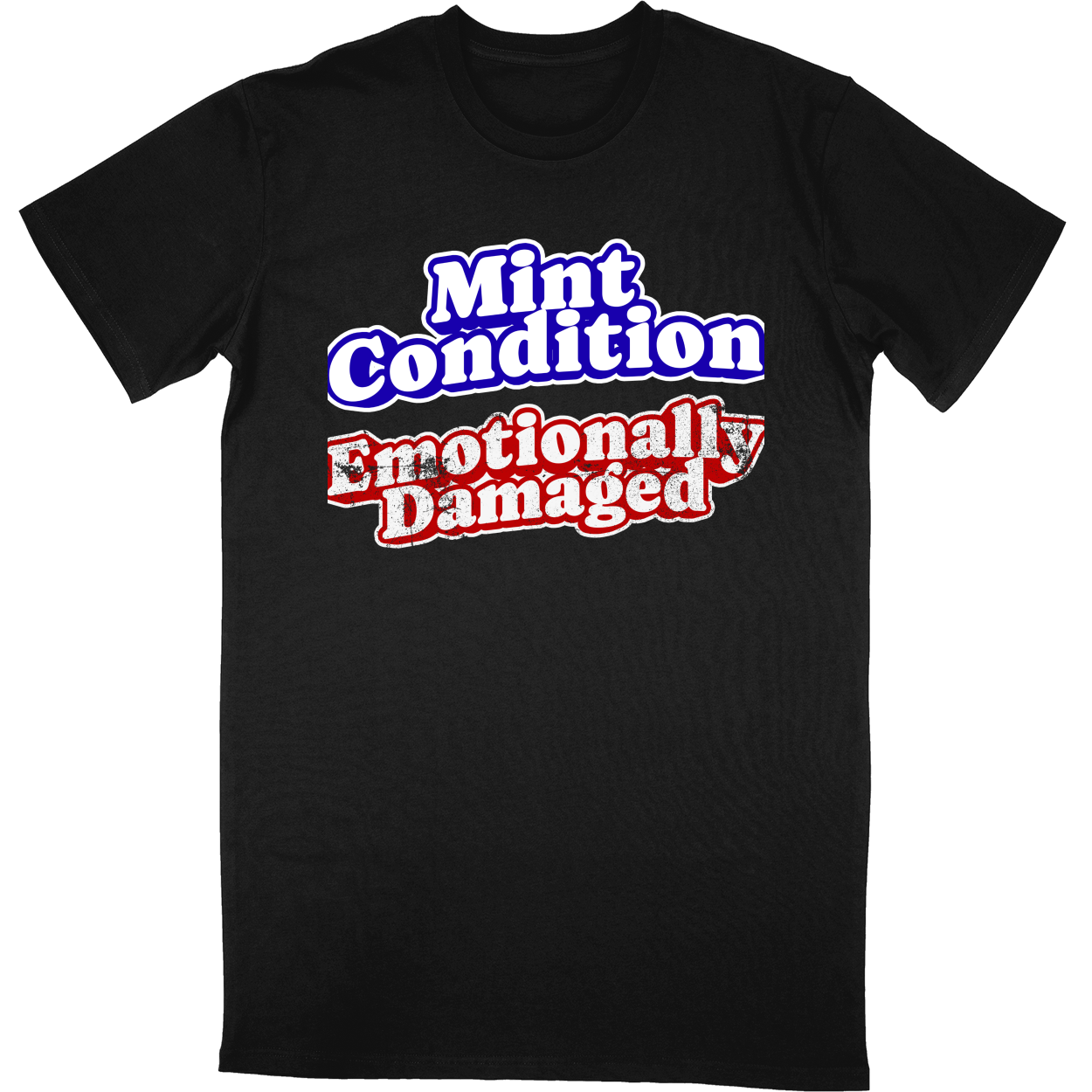 Tall Tee Soft Style - Black - front