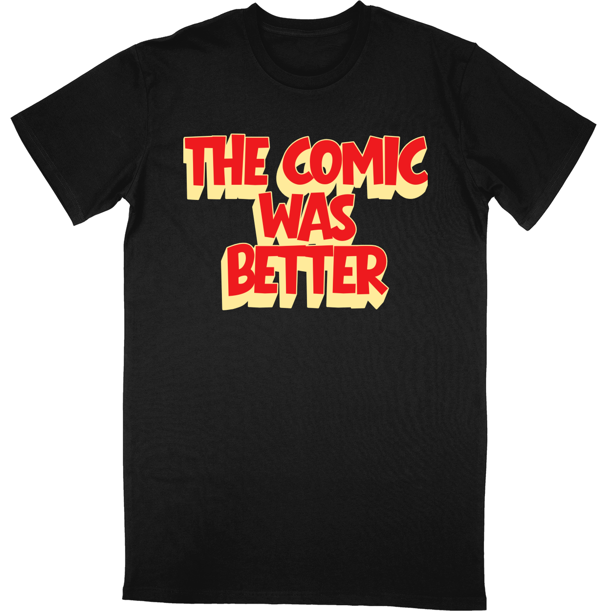 Tall Tee Soft Style - Black - front***Black|||Tall Tee Soft Style