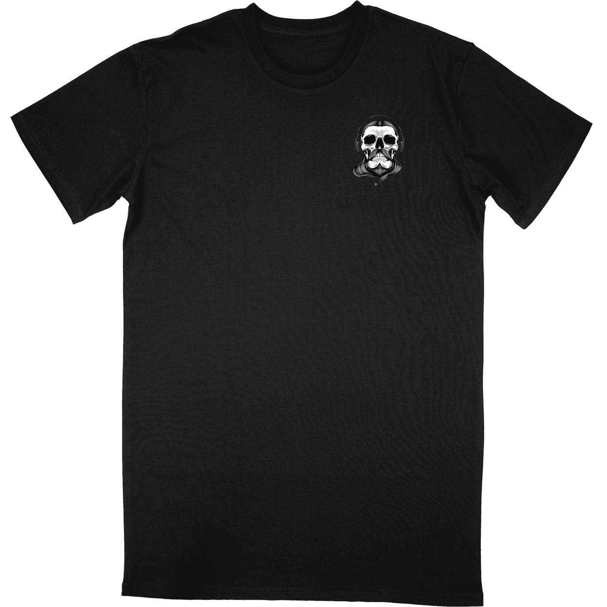 Tall Tee Soft Style - Black - front