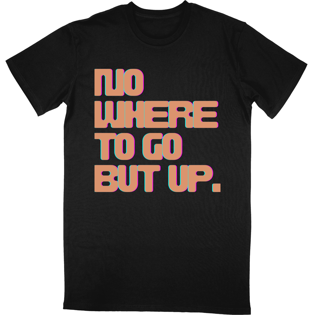 Tall Tee Soft Style - Black - front***Black|||Tall Tee Soft Style