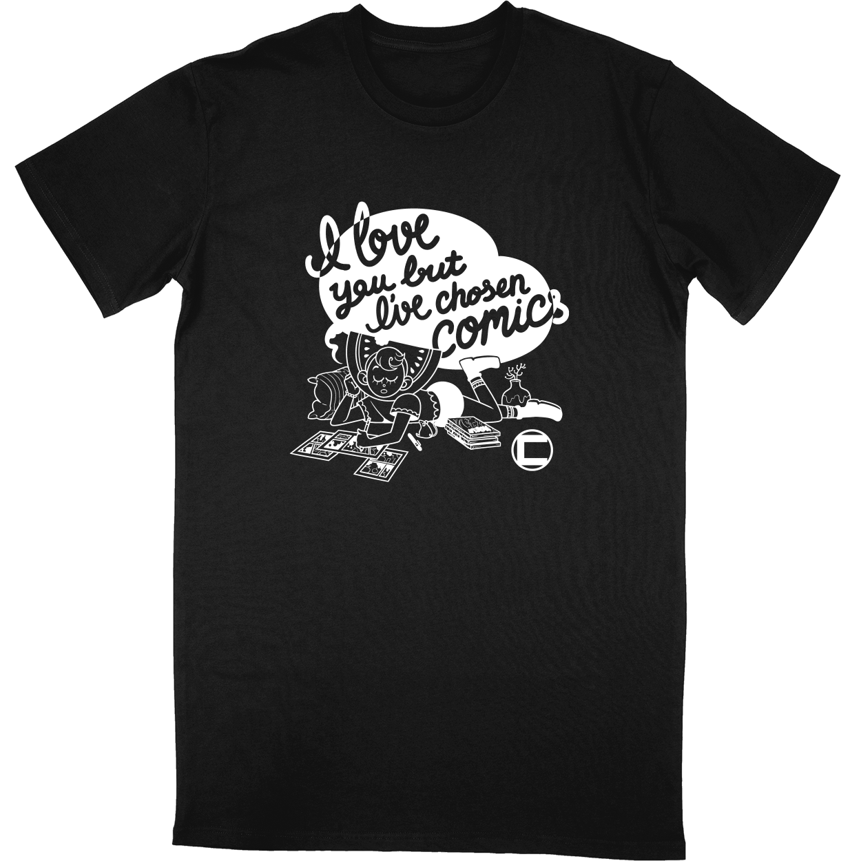 Tall Tee Soft Style - Black - front