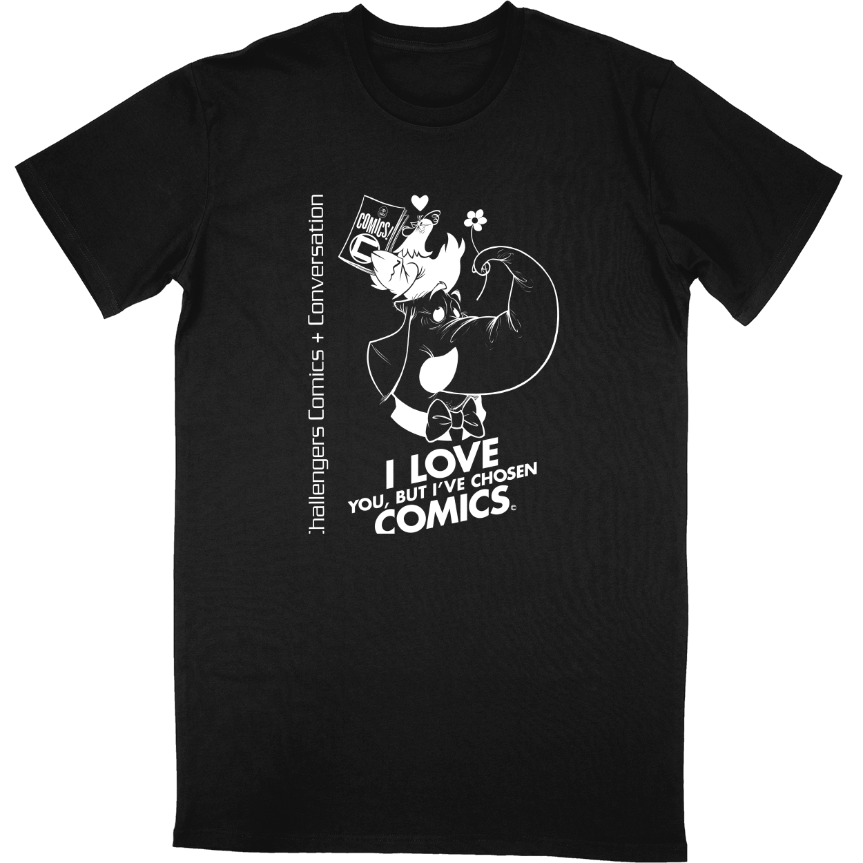Tall Tee Soft Style - Black - front***Black|||Tall Tee Soft Style