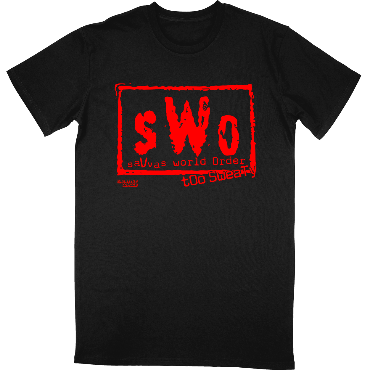 Tall Tee Soft Style - Black - front