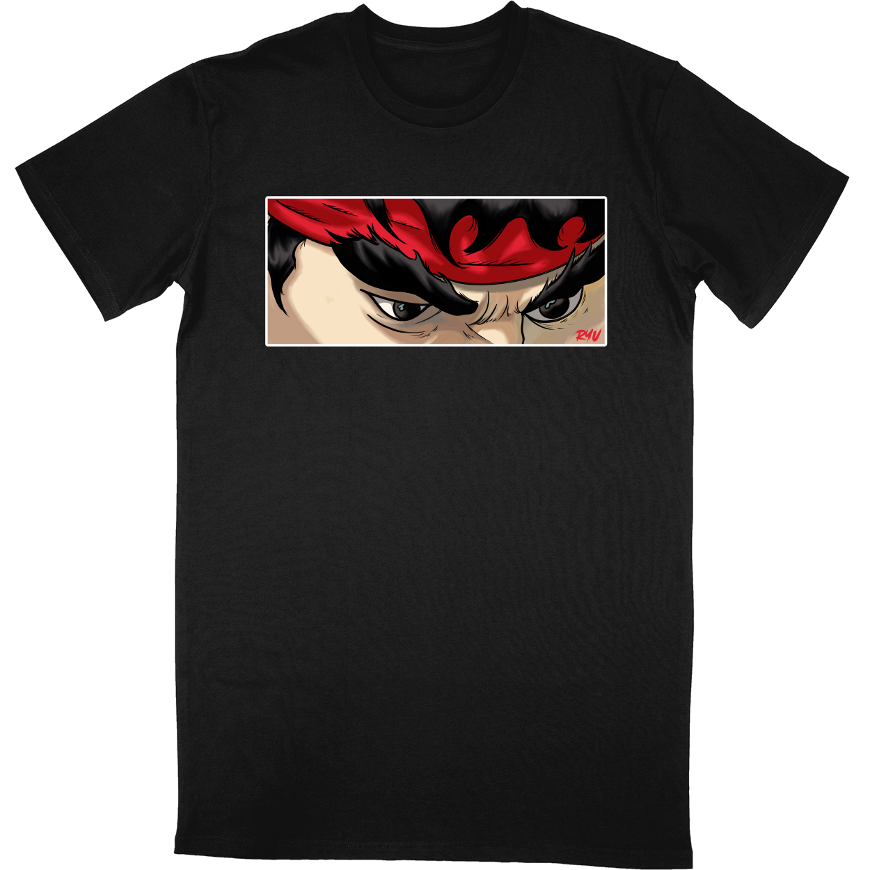 Tall Tee Soft Style - Black - front