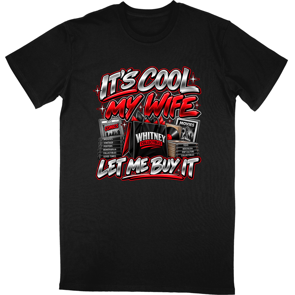Tall Tee Soft Style - Black - front