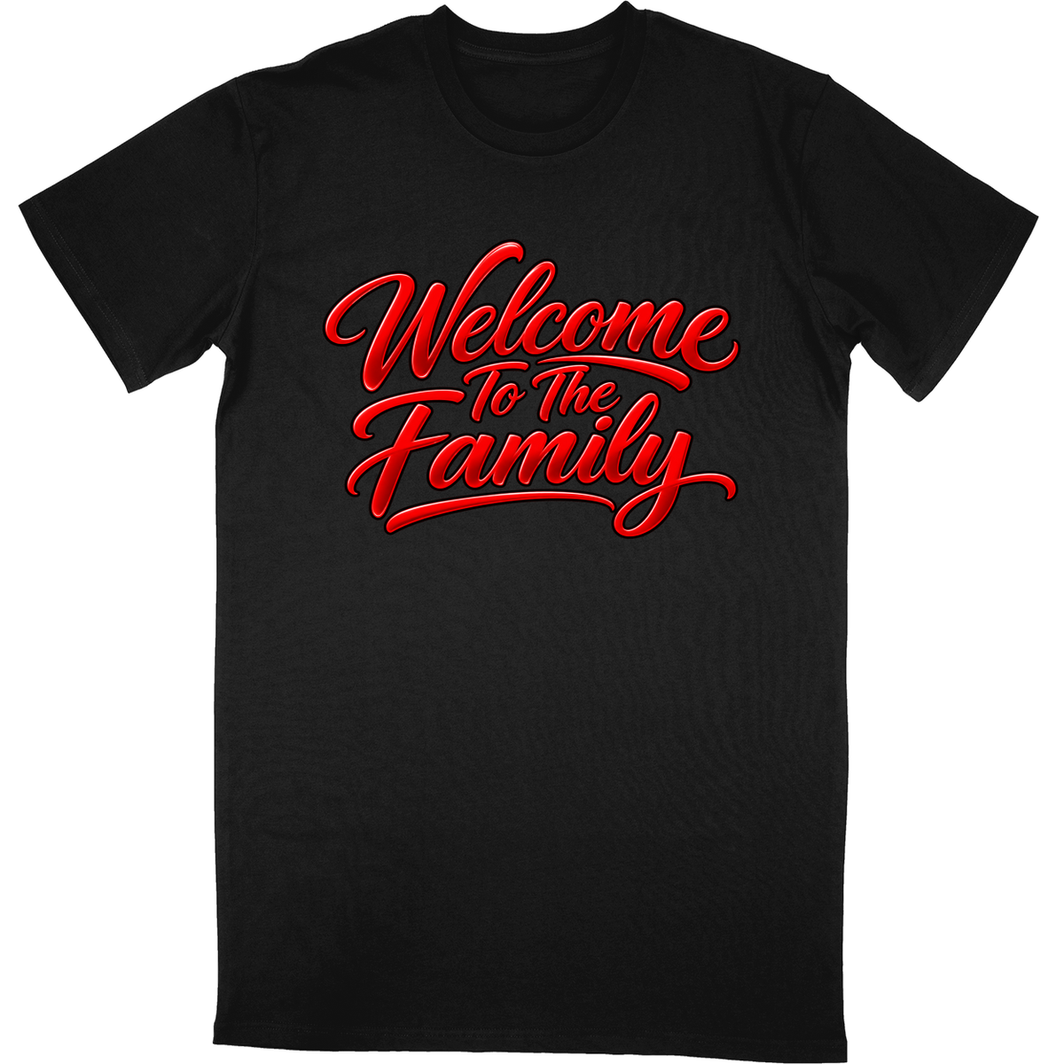 Tall Tee Soft Style - Black - front
