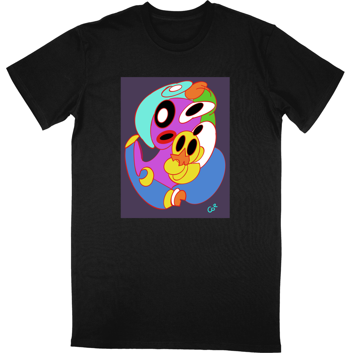 Tall Tee Soft Style - Black - front
