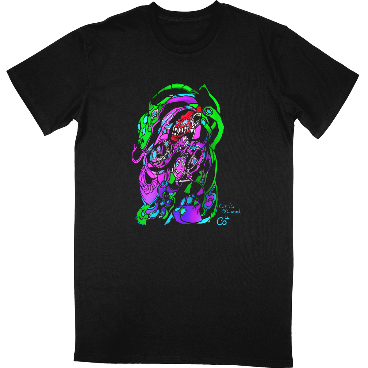 Tall Tee Soft Style - Black - front