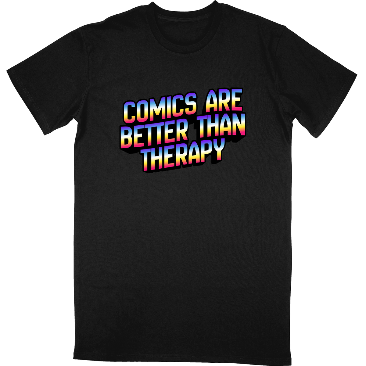 Tall Tee Soft Style - Black - front***Black|||Tall Tee Soft Style
