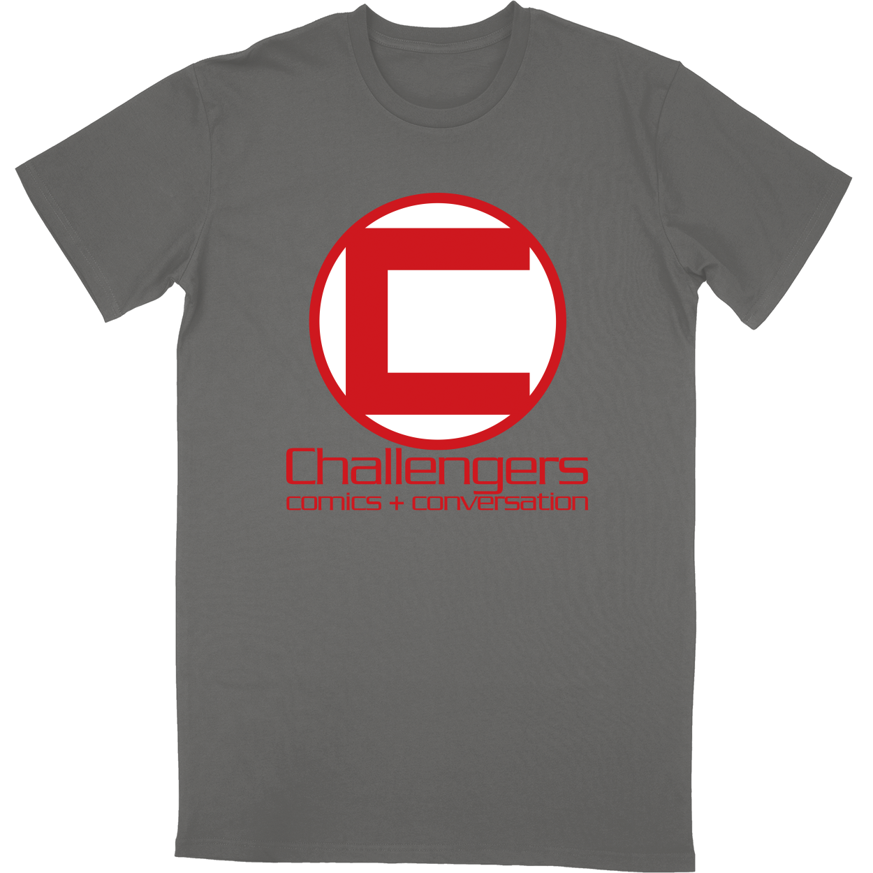 Tall Tee Soft Style - Charcoal - front