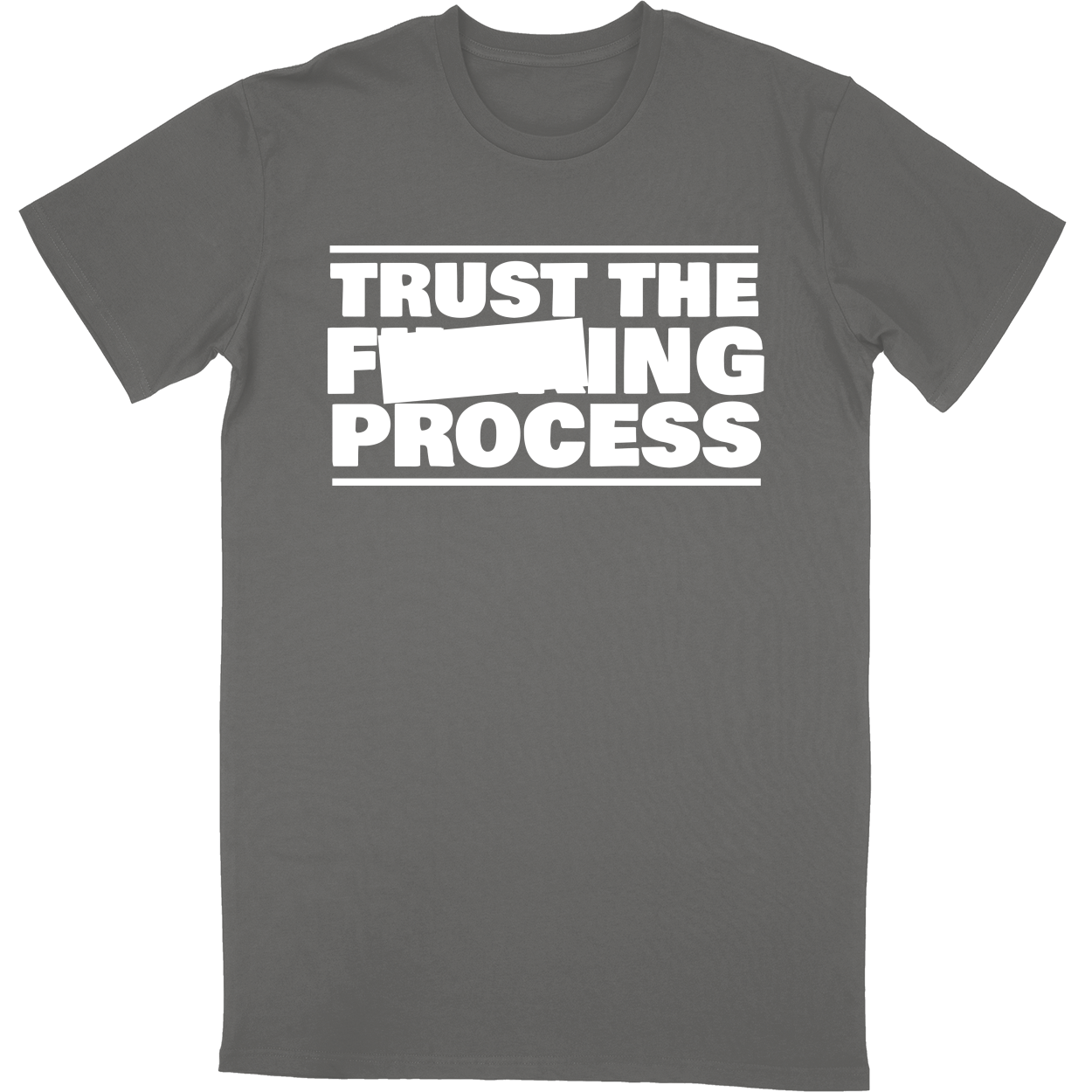 Tall Tee Soft Style - Charcoal - front
