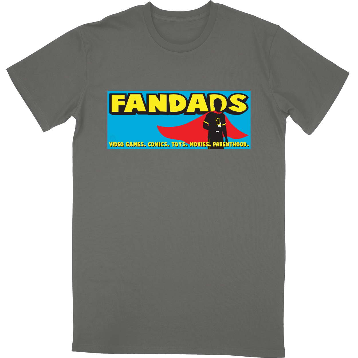 Tall Tee Soft Style - Charcoal - front***Charcoal|||Tall Tee Soft Style