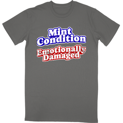 Tall Tee Soft Style - Charcoal - front