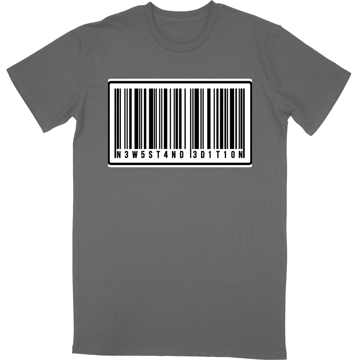 Tall Tee Soft Style - Charcoal - front