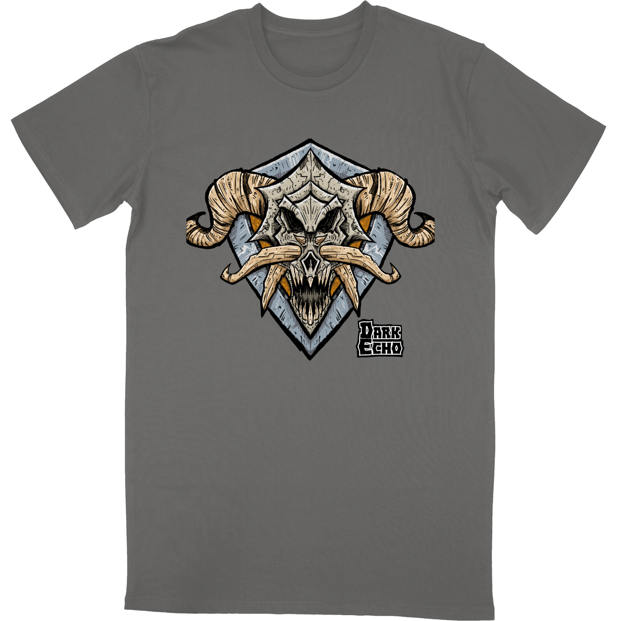 Tall Tee Soft Style - Charcoal - front***Charcoal|||Tall Tee Soft Style