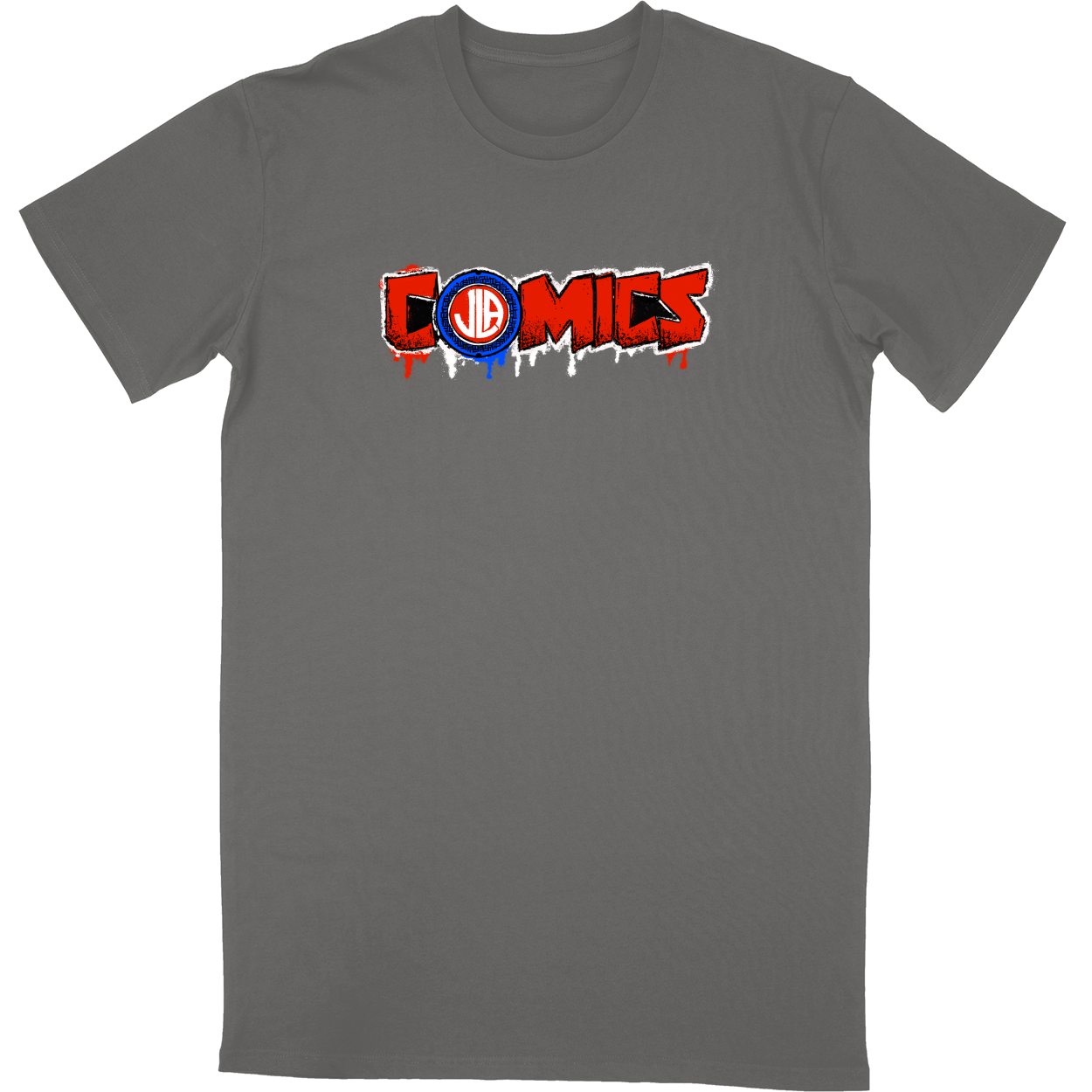 Tall Tee Soft Style - Charcoal - front