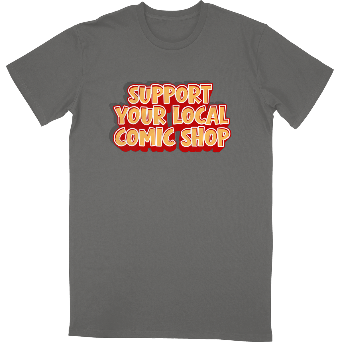 Tall Tee Soft Style - Charcoal - front***Charcoal|||Tall Tee Soft Style