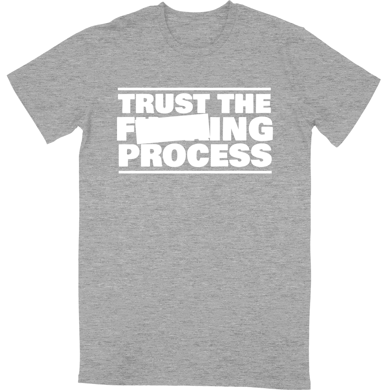 Tall Tee Soft Style - Heather Grey - front