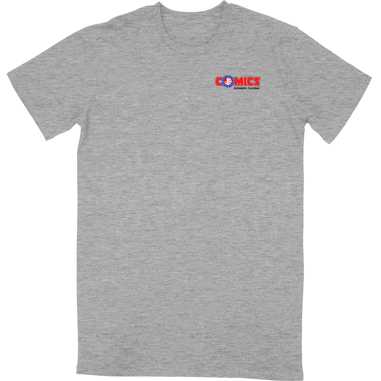 Tall Tee Soft Style - Heather Grey - front***Heather Grey|||Tall Tee Soft Style