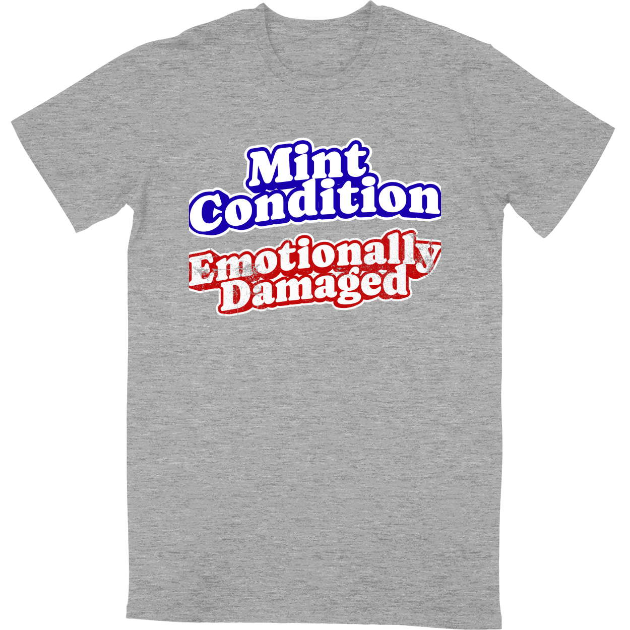Tall Tee Soft Style - Heather Grey - front
