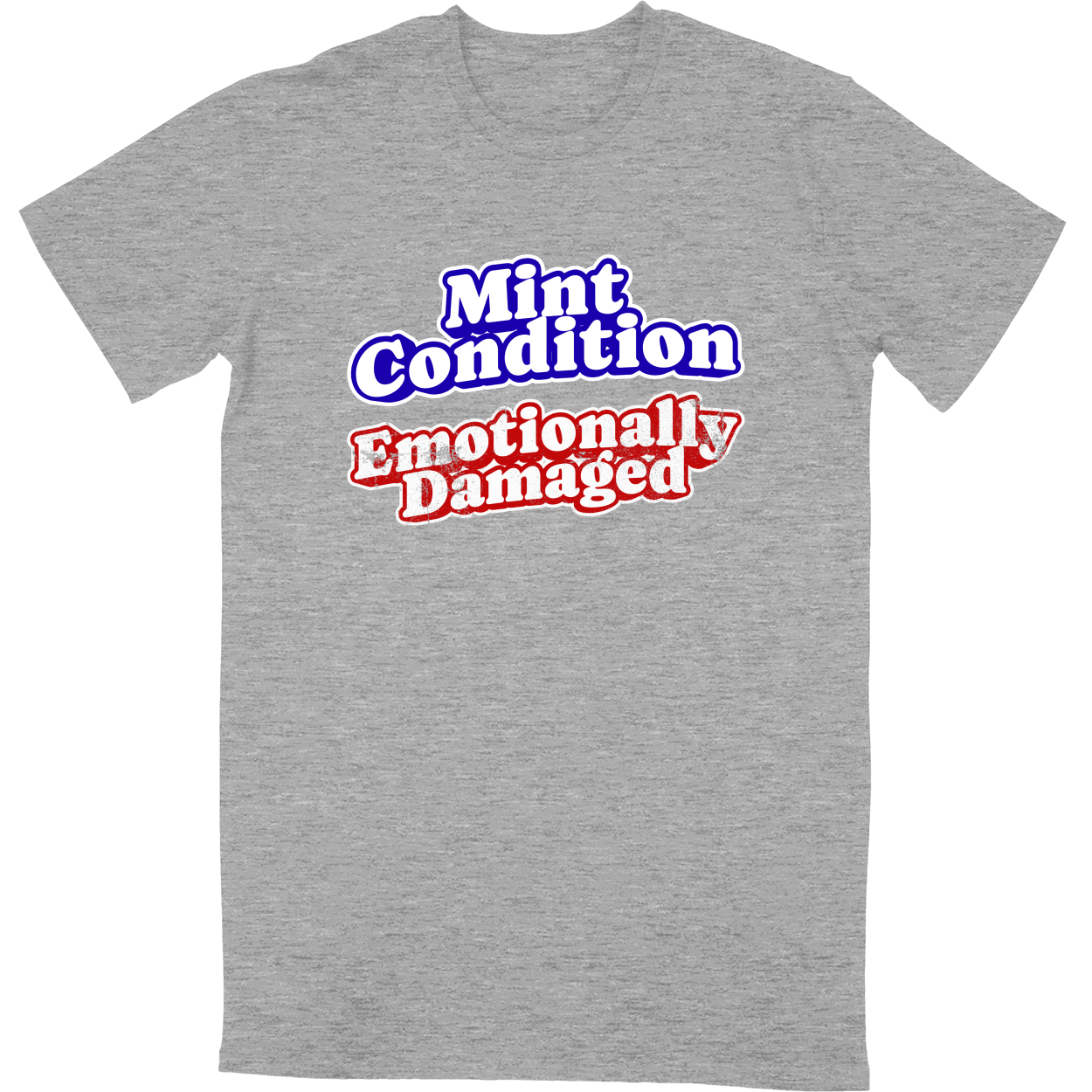 Tall Tee Soft Style - Heather Grey - front