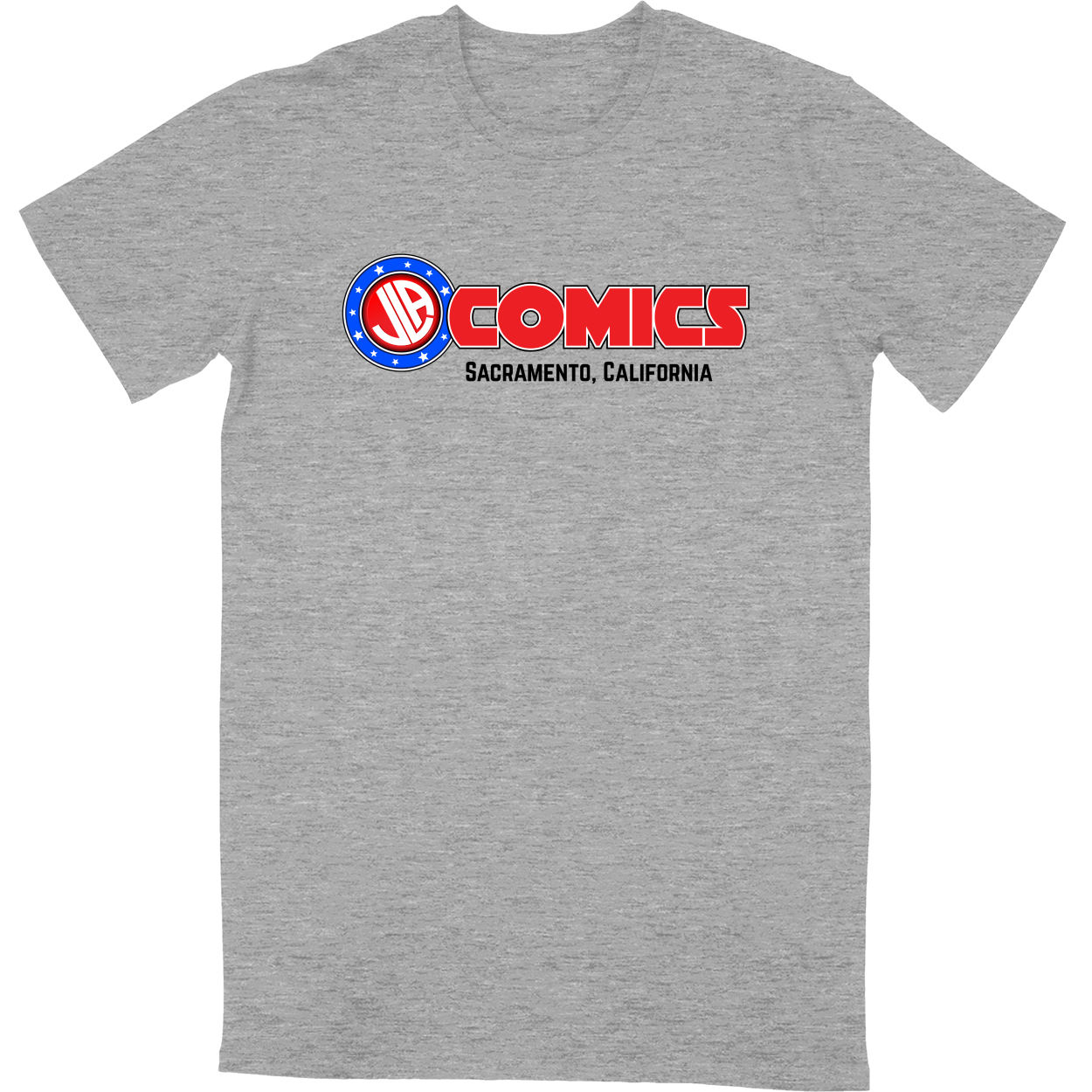 Tall Tee Soft Style - Heather Grey - front***Heather Grey|||Tall Tee Soft Style