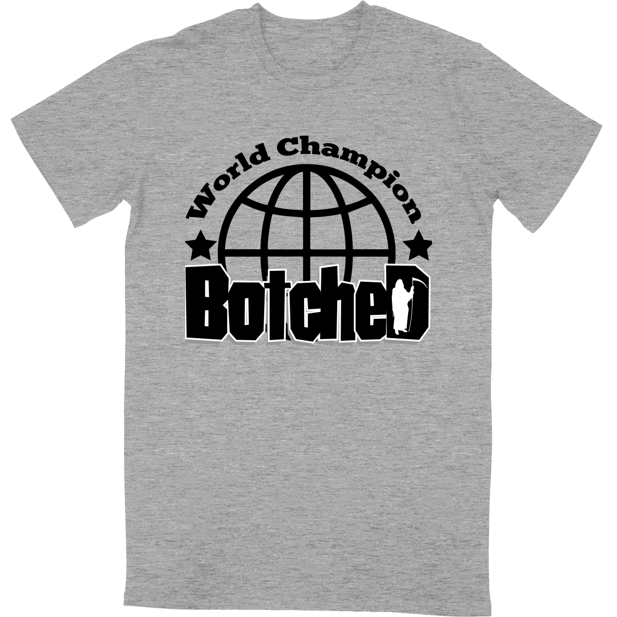 Tall Tee Soft Style - Heather Grey - front