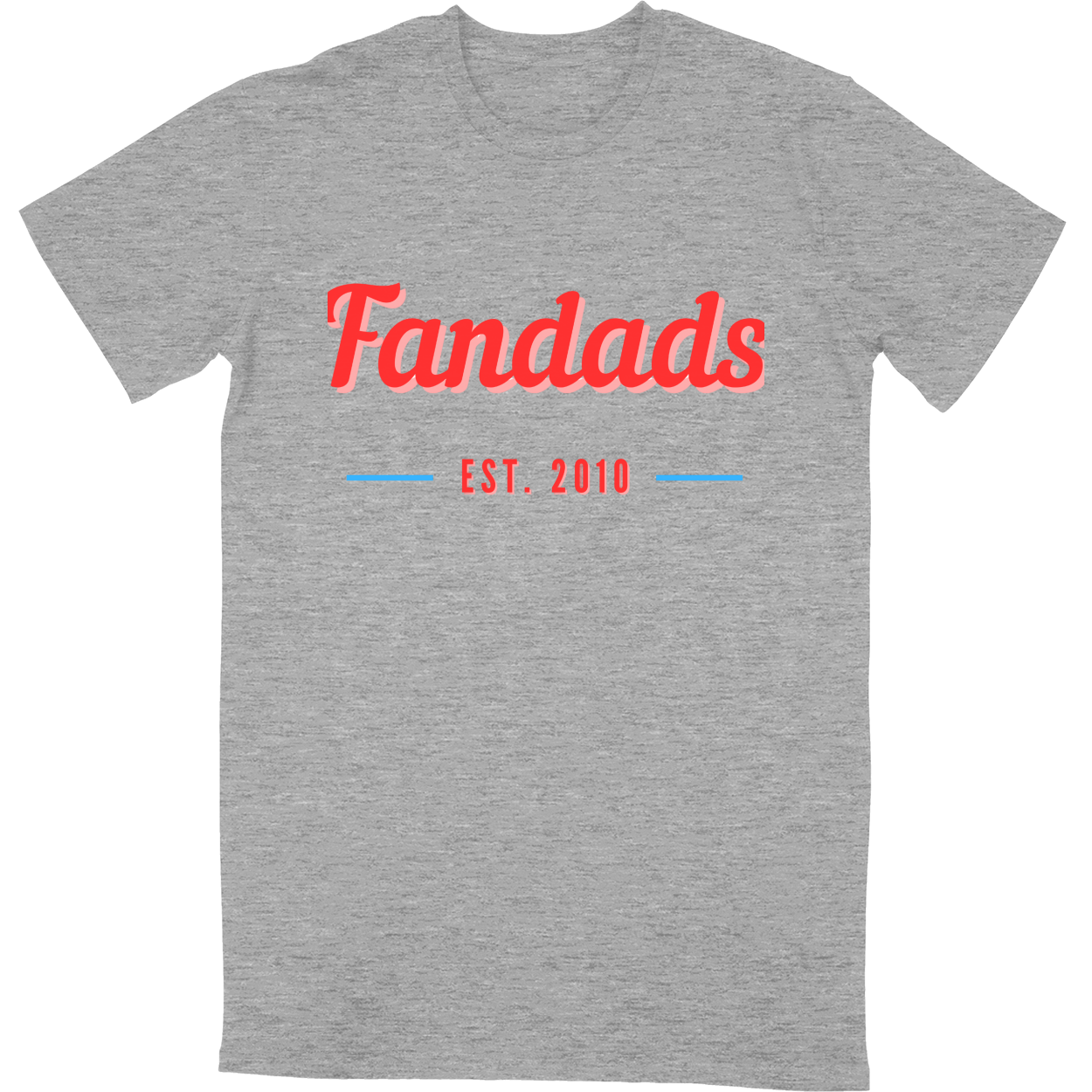 Tall Tee Soft Style - Heather Grey - front***Heather Grey|||Tall Tee Soft Style