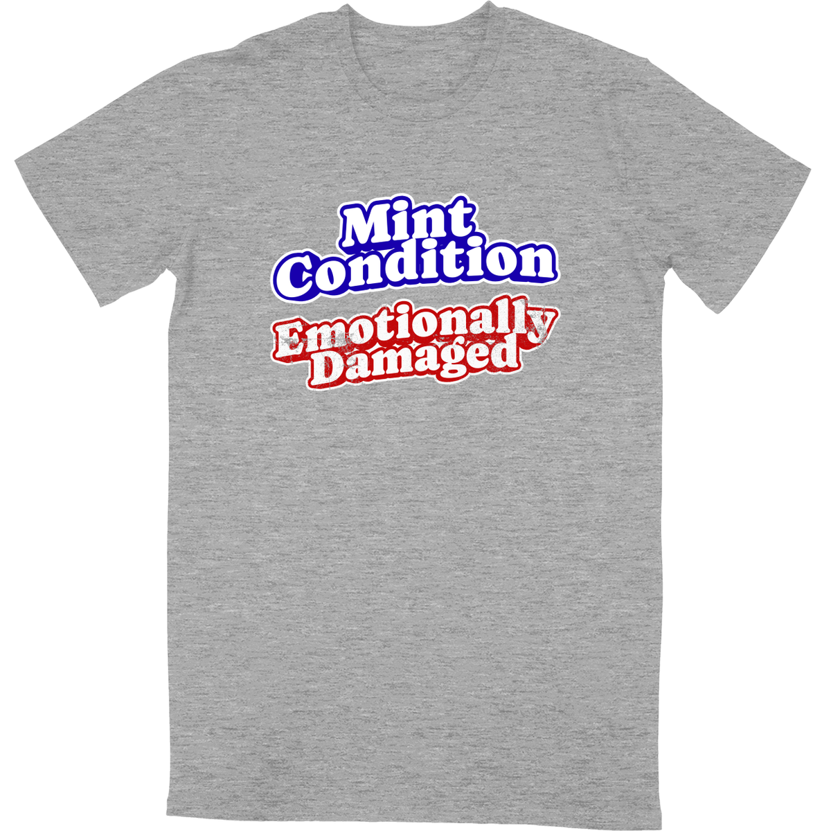 Tall Tee Soft Style - Heather Grey - front***Heather Grey|||Tall Tee Soft Style