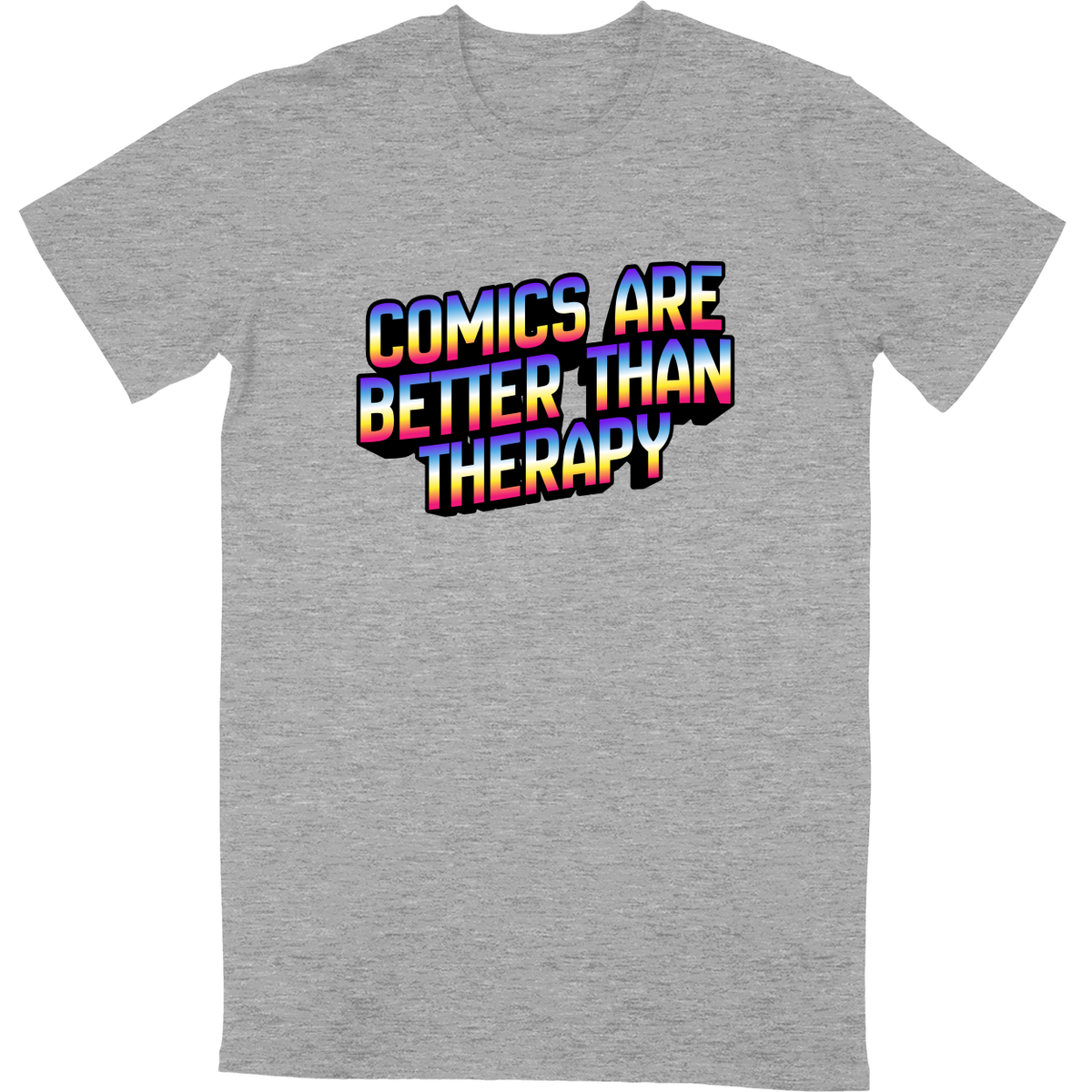 Tall Tee Soft Style - Heather Grey - front***Heather Grey|||Tall Tee Soft Style
