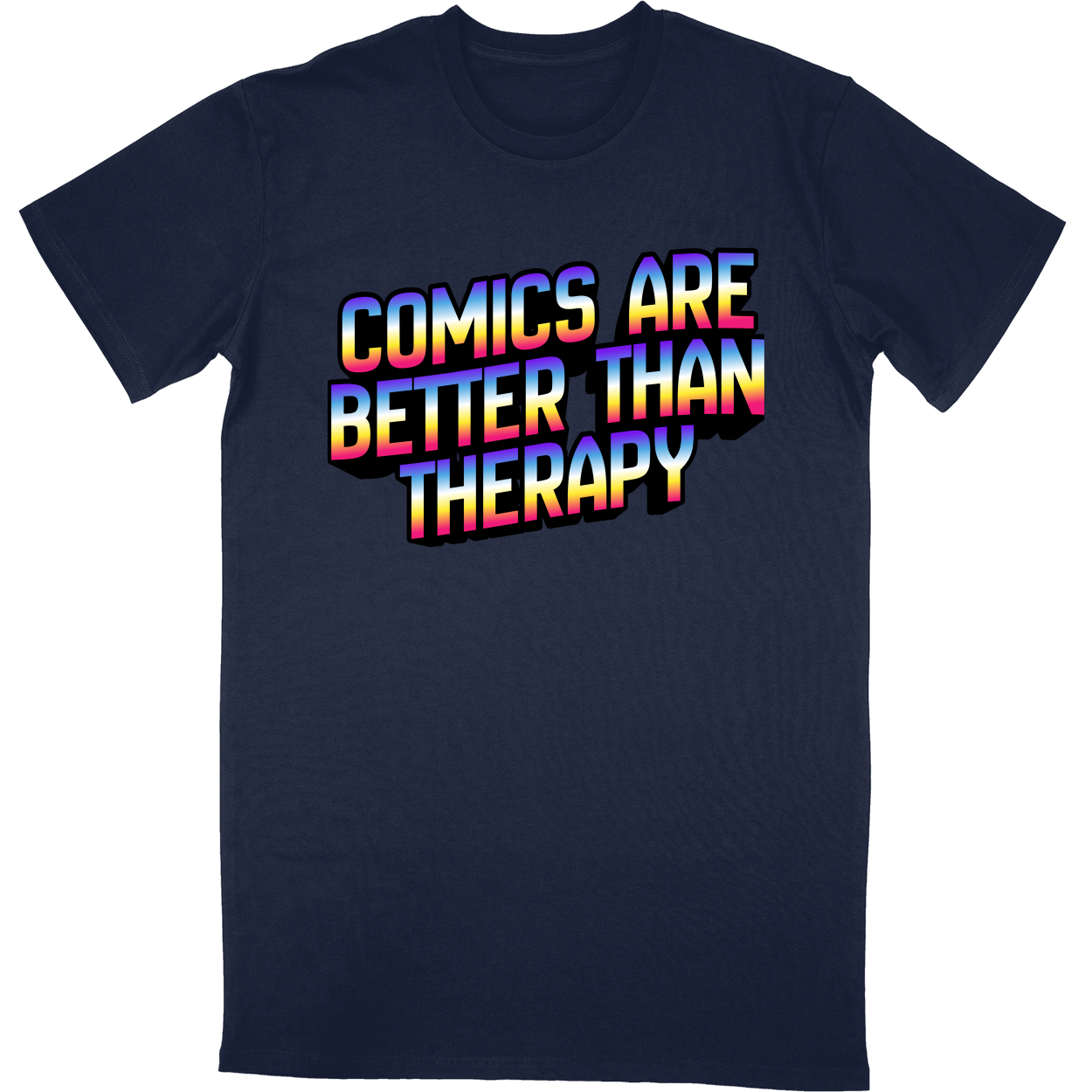 Tall Tee Soft Style - Navy - front