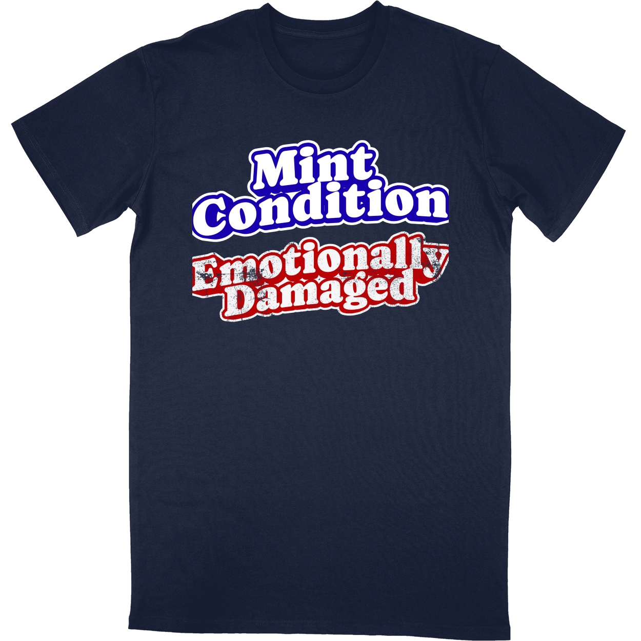 Tall Tee Soft Style - Navy - front