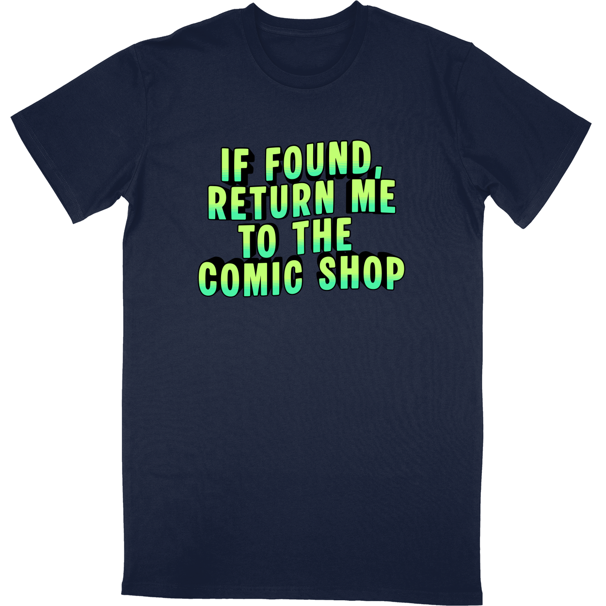 Tall Tee Soft Style - Navy - front