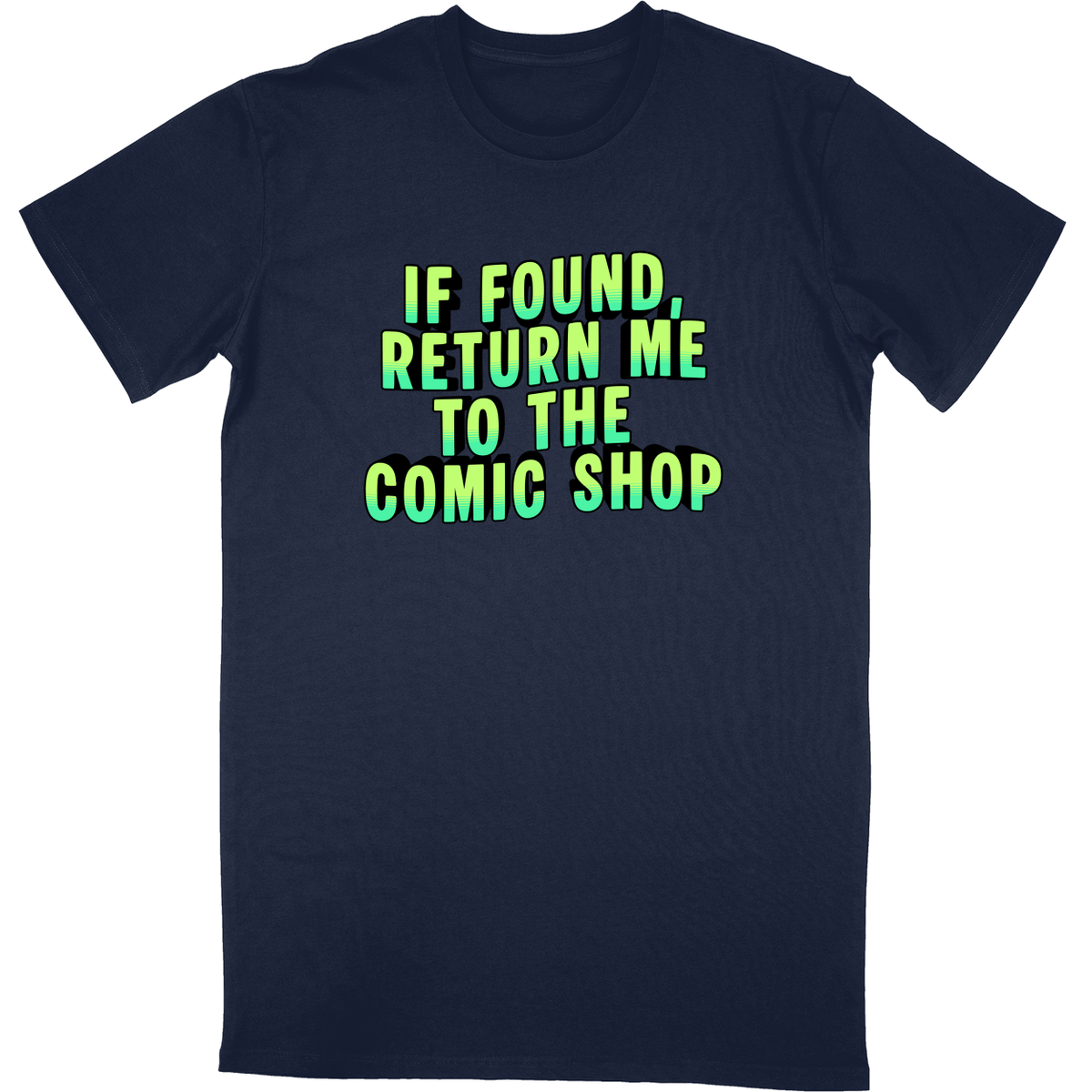 Tall Tee Soft Style - Navy - front