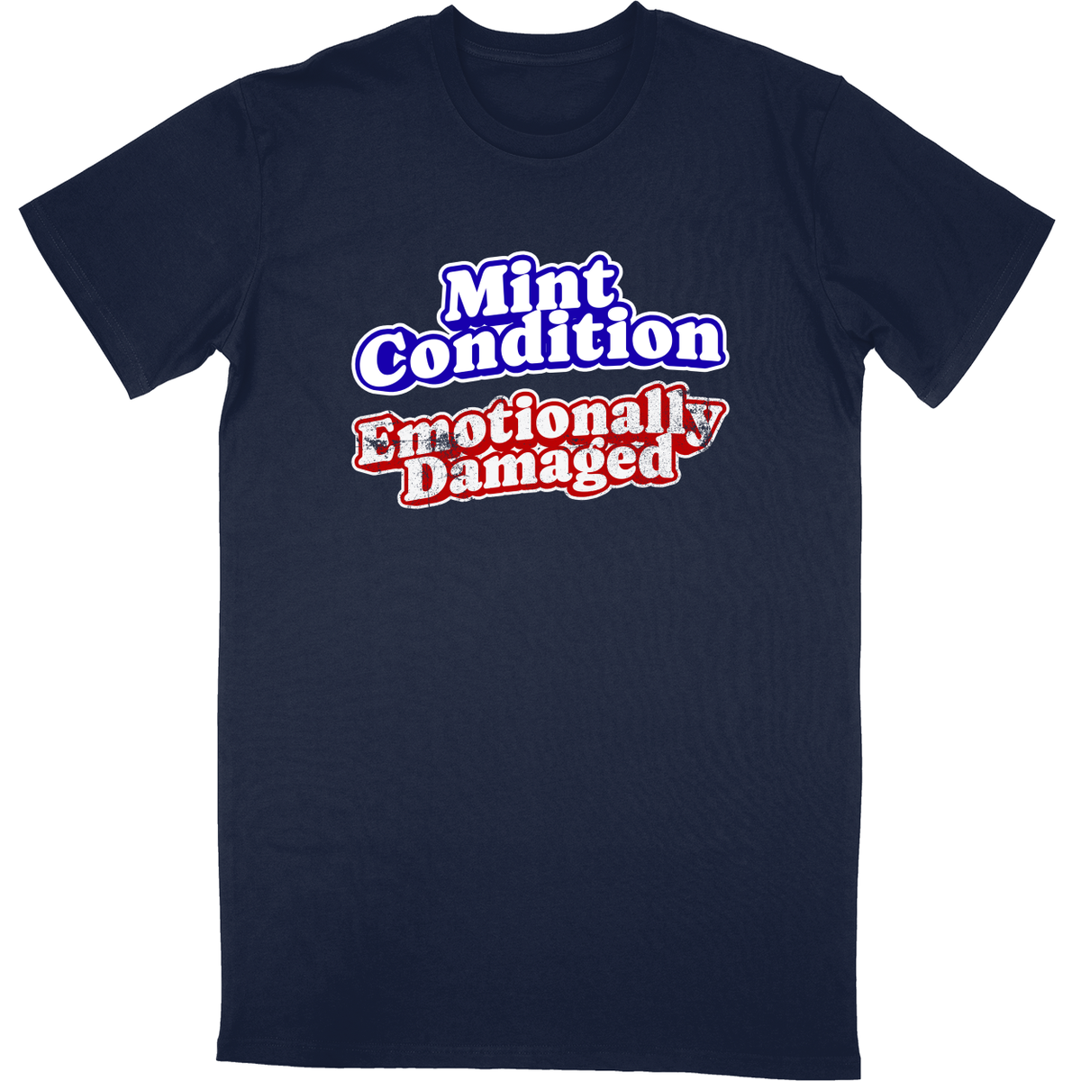 Tall Tee Soft Style - Navy - front