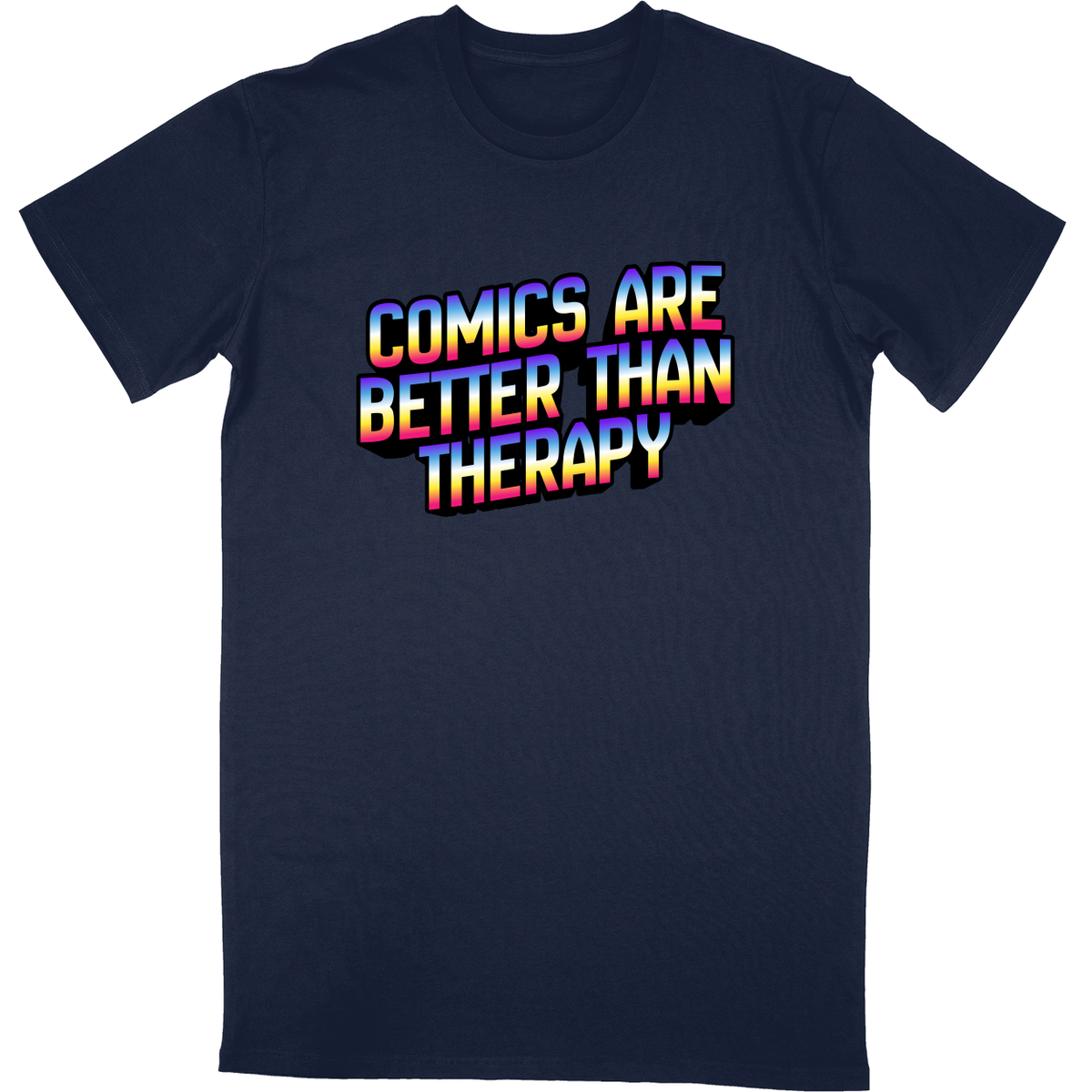 Tall Tee Soft Style - Navy - front***Navy|||Tall Tee Soft Style