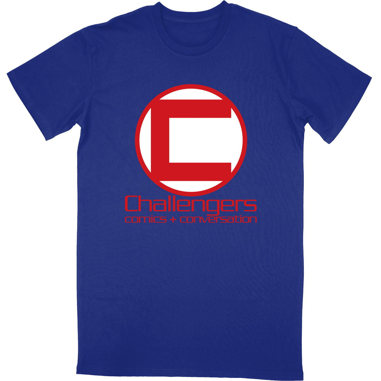 Tall Tee Soft Style - Royal - front