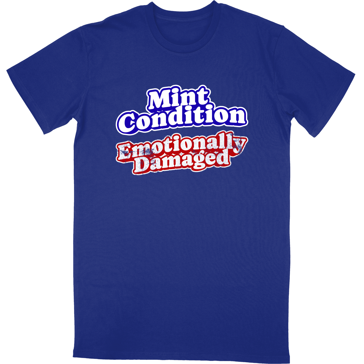 Tall Tee Soft Style - Royal - front