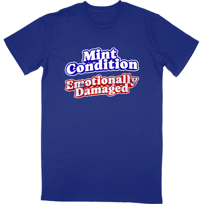 Tall Tee Soft Style - Royal - front