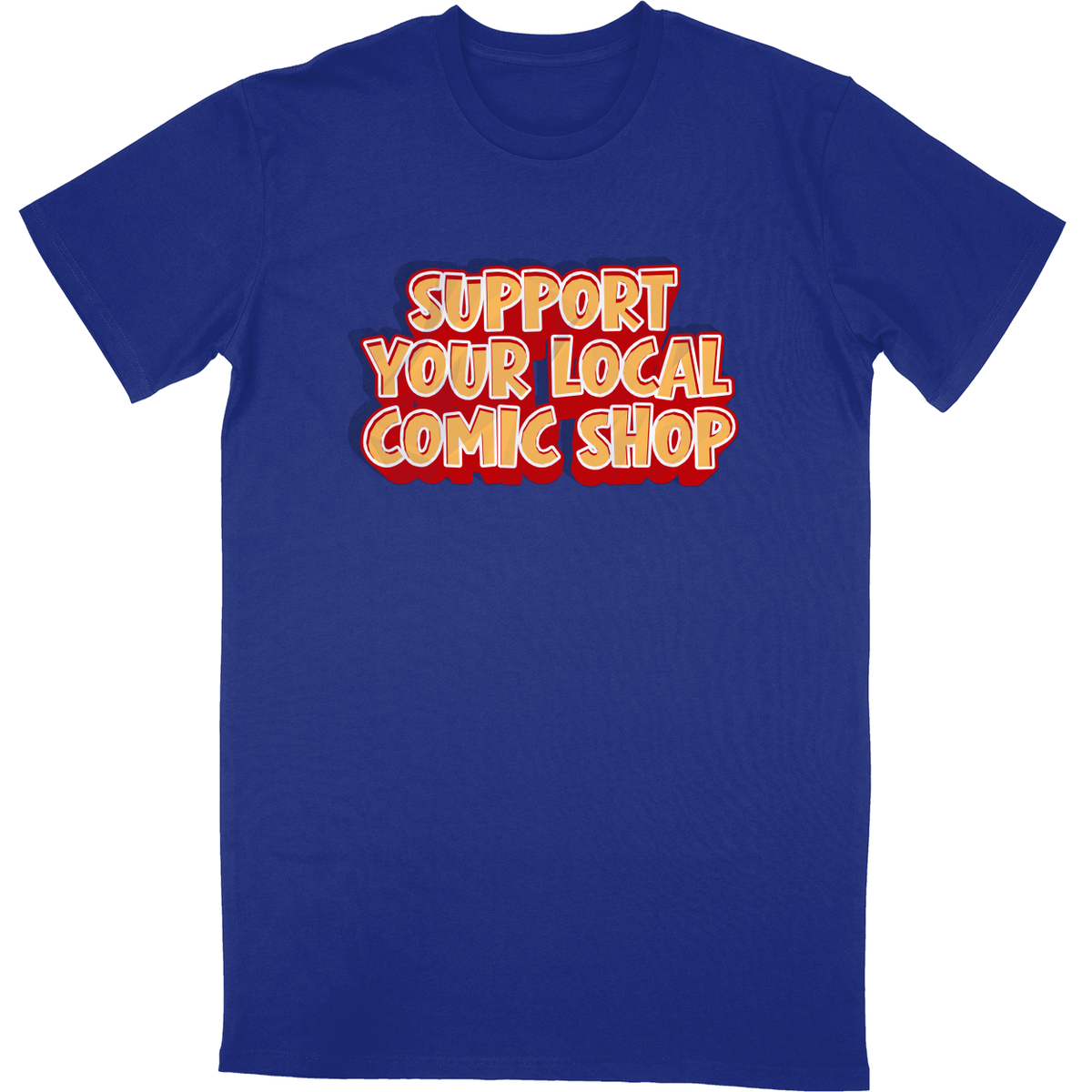 Tall Tee Soft Style - Royal - front