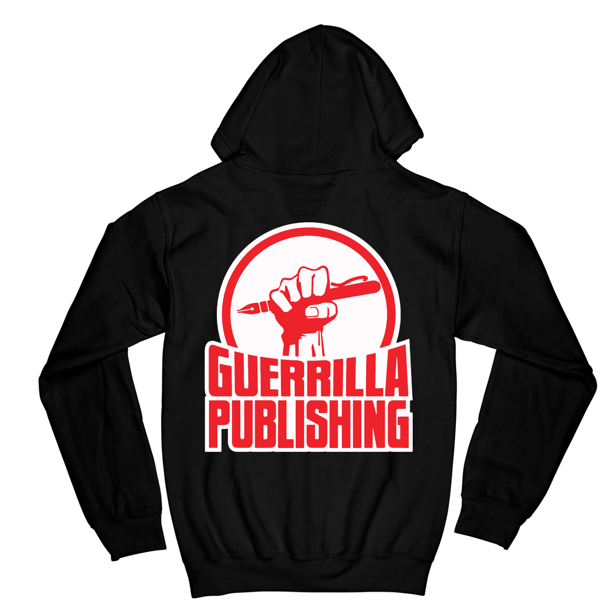 Zip Hoodie - Black - back***Black